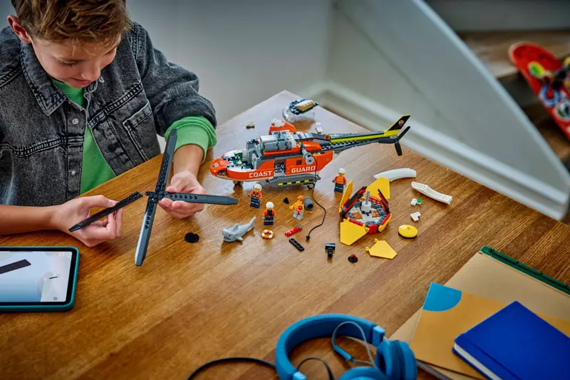 LEGO 60503 Helikopter straży przybrzeżnej zdjęcie 9