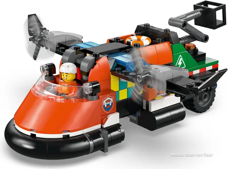 LEGO 60505 Zestaw z samolotem, ciężarówką serwisową i poduszkowcem zdjęcie 6