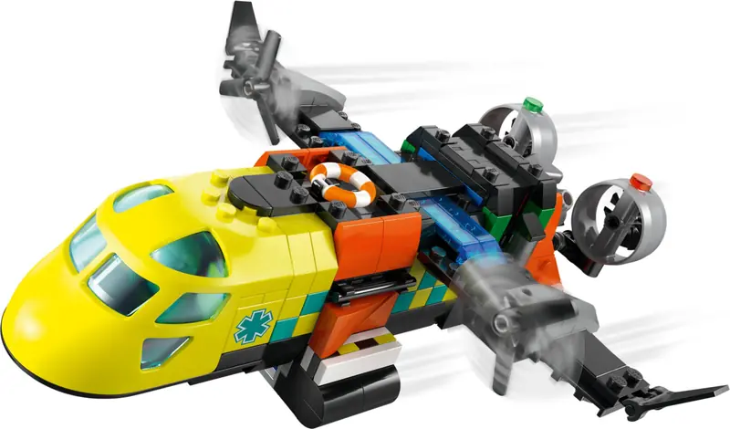LEGO 60505 Zestaw z samolotem, ciężarówką serwisową i poduszkowcem zdjęcie 7