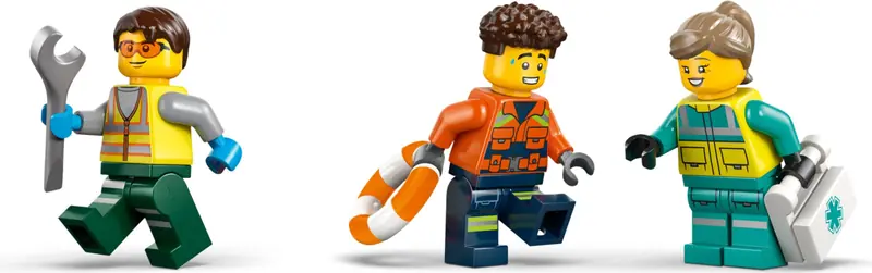 LEGO 60505 Zestaw z samolotem, ciężarówką serwisową i poduszkowcem zdjęcie 8