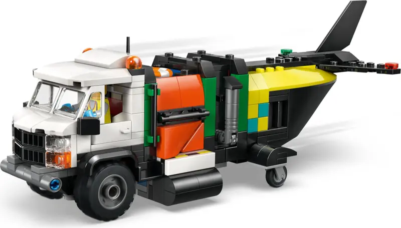 LEGO 60505 Zestaw z samolotem, ciężarówką serwisową i poduszkowcem zdjęcie 5