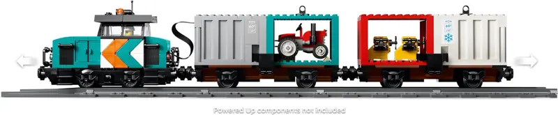 LEGO 60509 Portowy pociąg towarowy, dźwig i ciężarówka zdjęcie 5