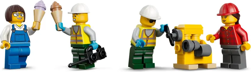 LEGO 60509 Portowy pociąg towarowy, dźwig i ciężarówka zdjęcie 8