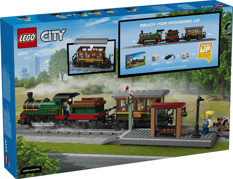 LEGO 60511 Retro pociąg z lokomotywą parową zdjęcie 6