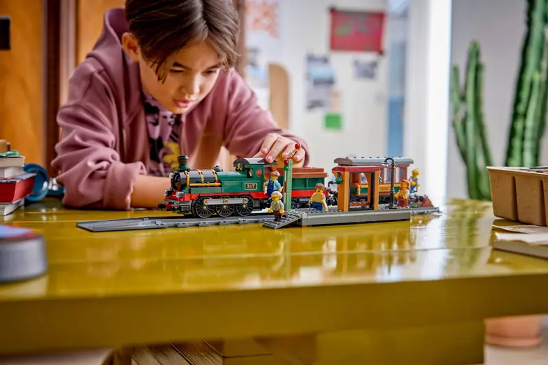 LEGO 60511 Retro pociąg z lokomotywą parową zdjęcie 10