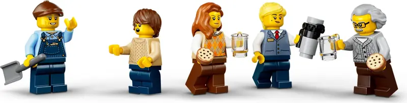 LEGO 60511 Retro pociąg z lokomotywą parową zdjęcie 7