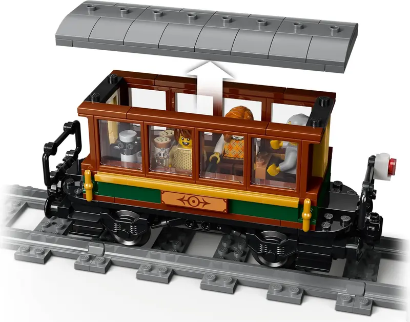 LEGO 60511 Retro pociąg z lokomotywą parową zdjęcie 4
