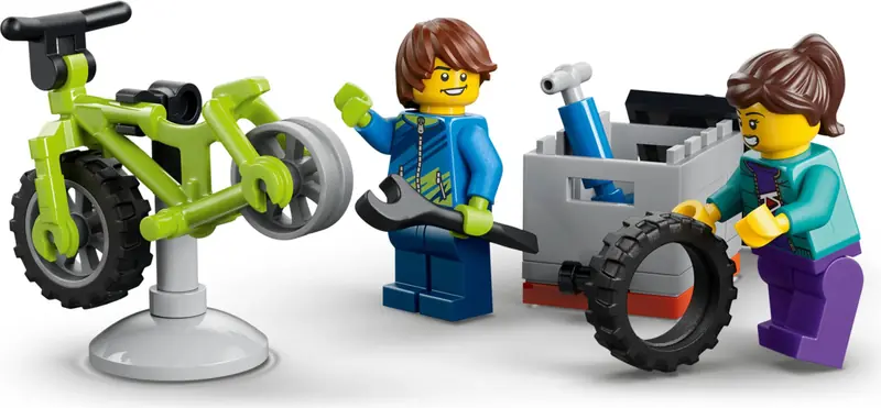 LEGO 60512 Furgonetka z rowerami górskimi zdjęcie 2