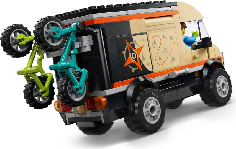 LEGO 60512 Furgonetka z rowerami górskimi zdjęcie 4