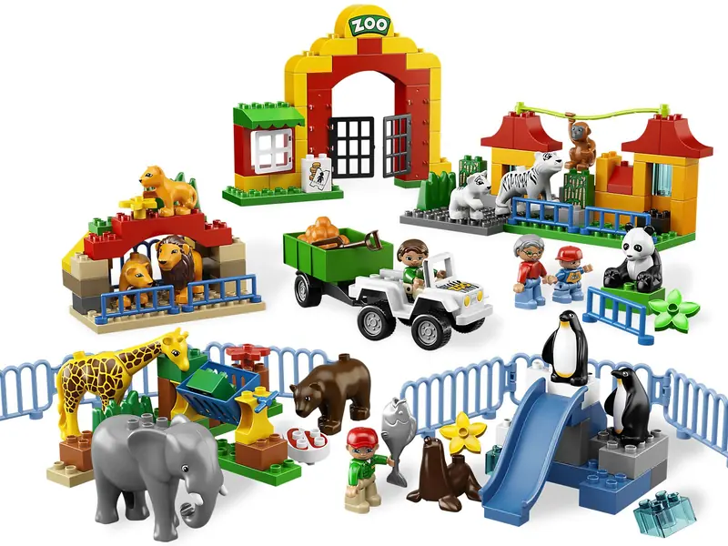 LEGO 6157 Duże zoo