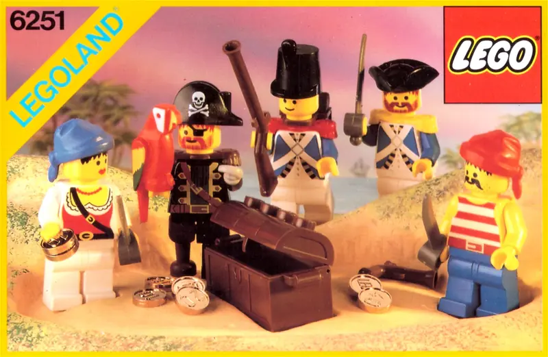 LEGO 6251 Pirate Mini Figures
