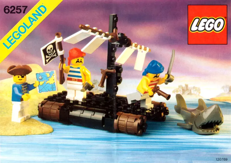 LEGO 6257 Castaway's Raft