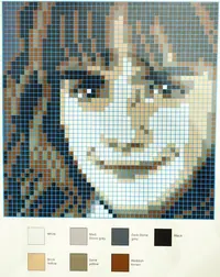 LEGO 6268522 Hermione Granger Mosaic