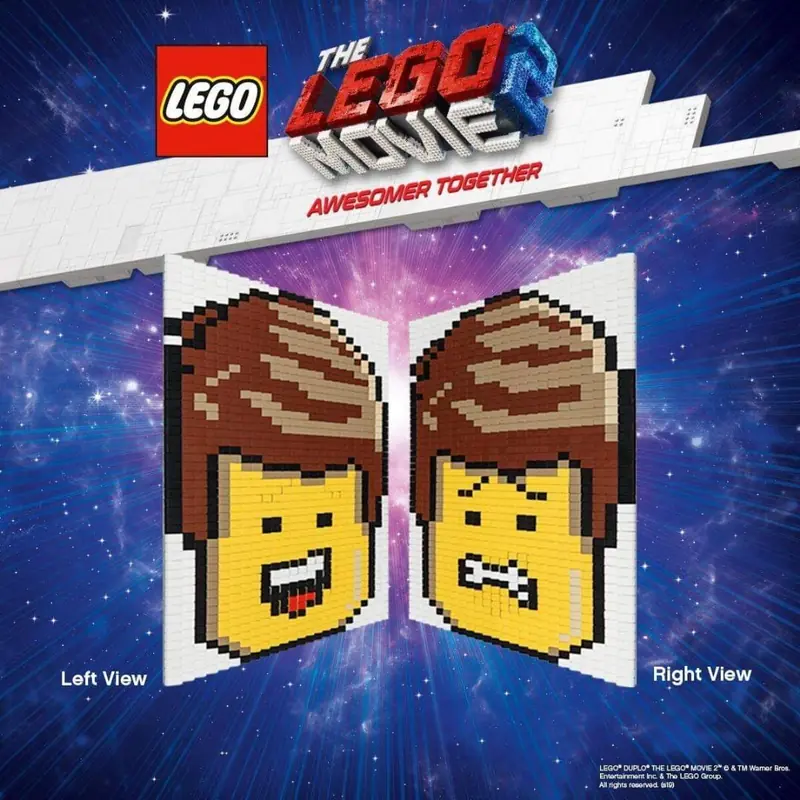 LEGO 6278335 Emmet Lenticular Mosaic
