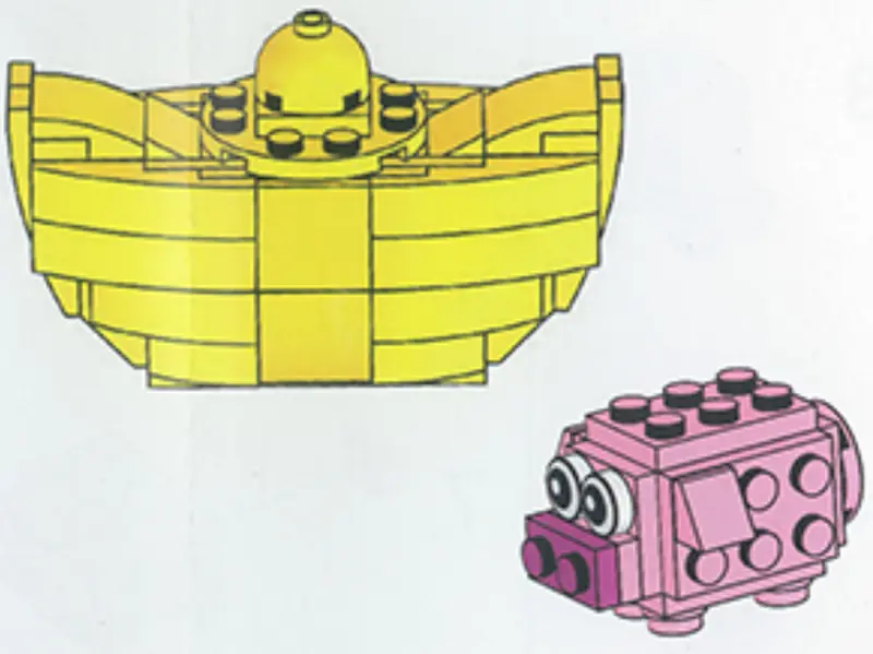 LEGO 6278705 Mini Zestaw Rok Świni i Bogactwo Noworoczne