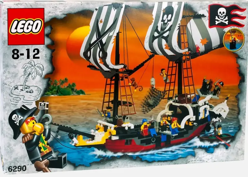 LEGO 6290 Pirate Battle Ship