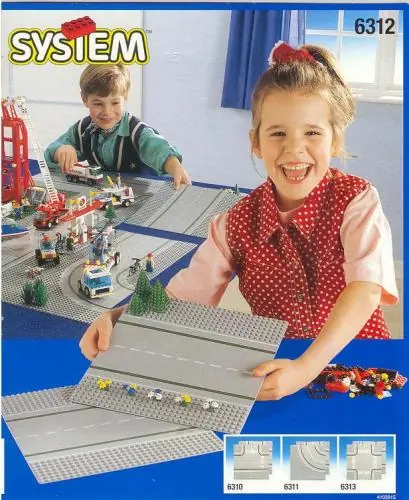 LEGO 6312 Straight Road Plates