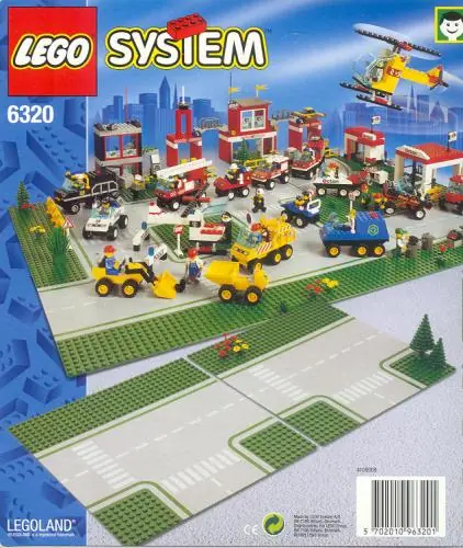 LEGO 6320 T-Road Plates