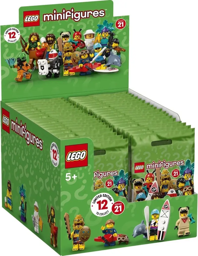 LEGO 6341811 Minifigurki Seria 21 - Zapieczętowane pudełko