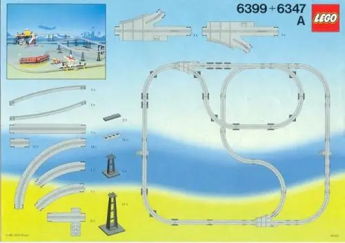LEGO 6347 Monorail Accessory Track