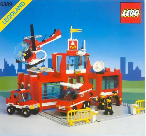 LEGO 6389 Fire Control Center