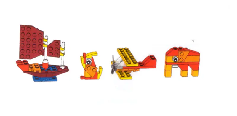 LEGO 6394783 Księżycowy Nowy Rok – 4 budowle w 1