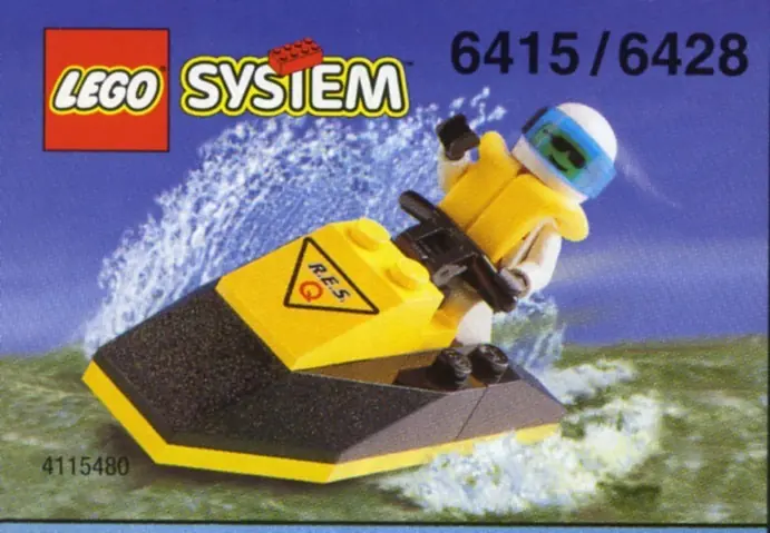 LEGO 6415 Res-Q Water racing