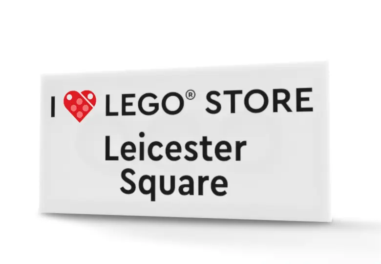 LEGO 6424685 I [Heart] LEGO Store Leicester Square Tile