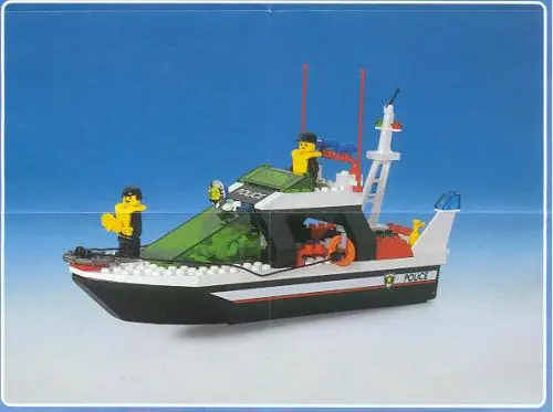 LEGO 6433 Łódź policyjna
