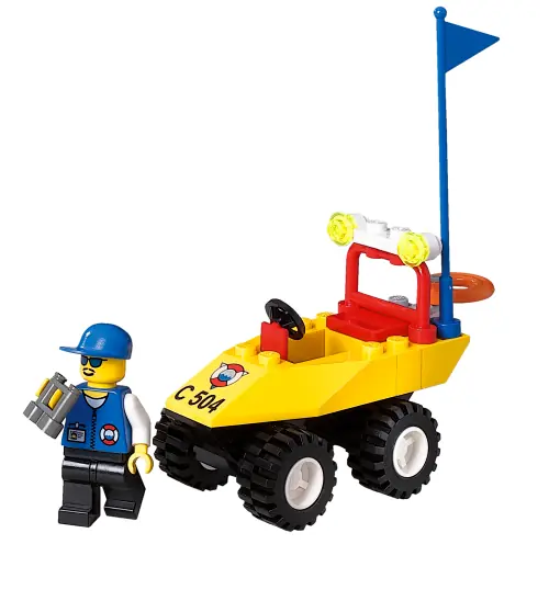 LEGO 6437 Pojazd Straży Przybrzeżnej z napędem na