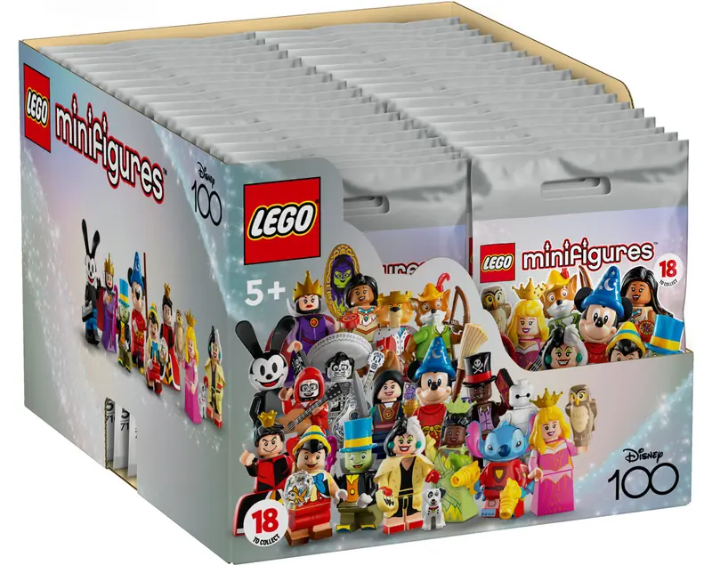 LEGO 6446154 Pudełko zbiorcze Kolekcjonerskich Minifigurek Disney 100