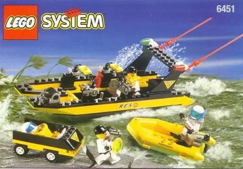 LEGO 6451 Łódź ratunkowa