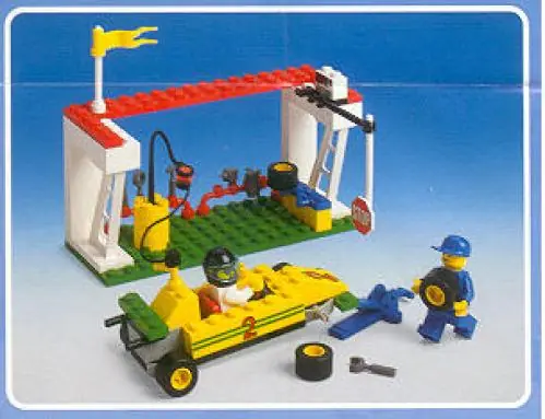 LEGO 6467 Punkt serwisowy samochodów wyścigowych