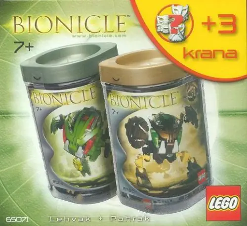 LEGO 65071 Dual Pack: Lehvak & Pahrak