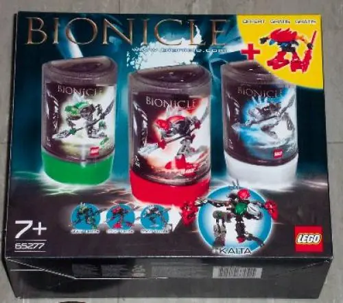 LEGO 65277 Rahkshi Kaita Za Pack (Includes Turahk Lerahk Kurahk and Tahnok Va)