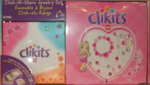 LEGO 65362 Jewels-n-Rings Click-N-Store Jewelry Set Co-Pack