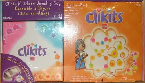 LEGO 65363 Jewels-n-Bands Click-N-Store Jewelry Set Co-Pack