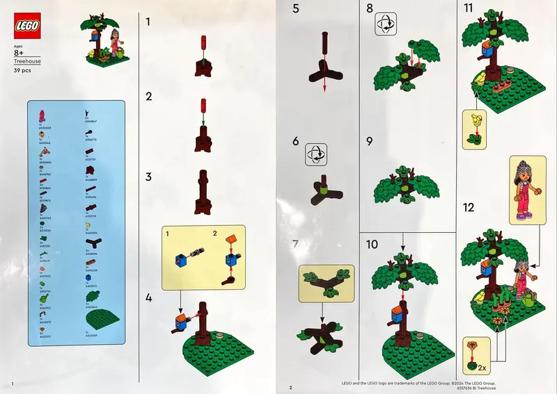 LEGO 6557636 Domek na drzewie