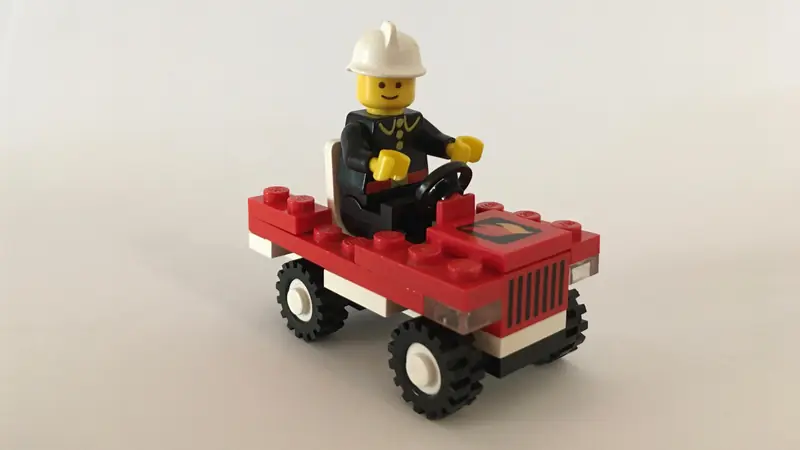 LEGO 6612 Fire Chief's Car