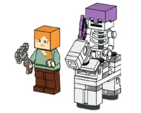 LEGO 662206 Alex with Skeleton and Skeleton Horse