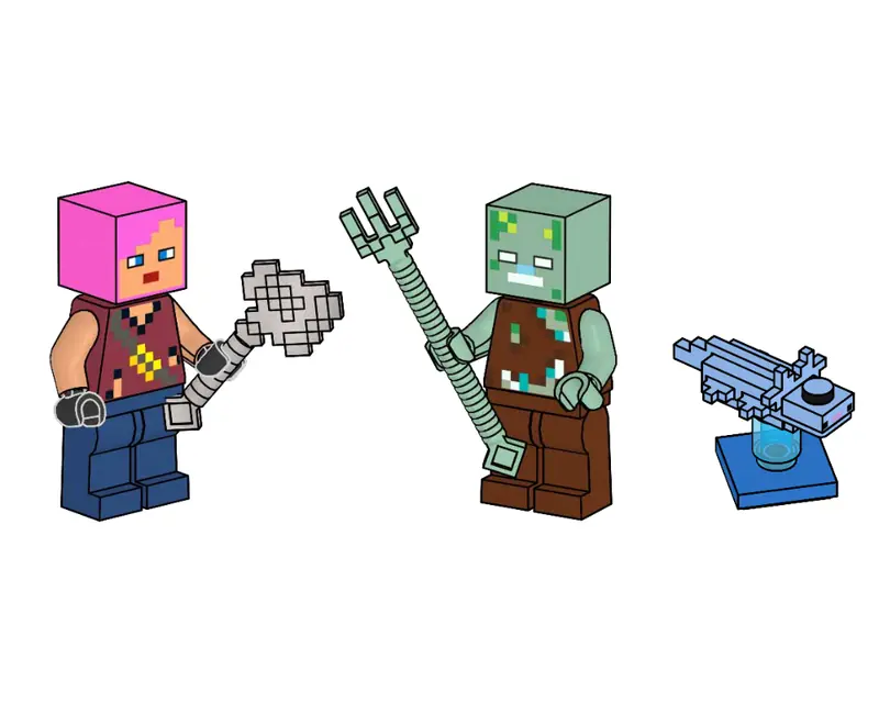 LEGO 662303 Poszukiwacz przygód z Utopcem i Aksolotlem