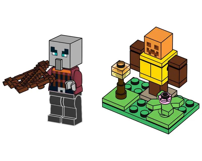 LEGO 662306 Rozbójnik z makietą treningową