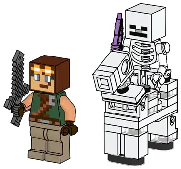 LEGO 662509 Hero with Skeleton and Skeleton Horse