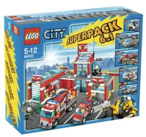 LEGO 66255 LEGO City Zestaw Superpak 6 w 1