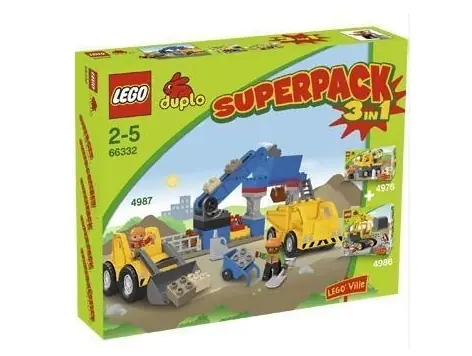 LEGO 66332 Superpakiet DUPLO 3 w 1