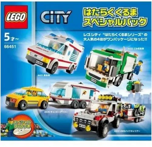 LEGO 66451 LEGO City Superpakiet Ruch uliczny 4 w 1