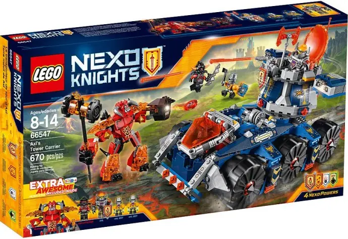 LEGO 66547 Axl's Tower Carrier - Extra Awesome Edition