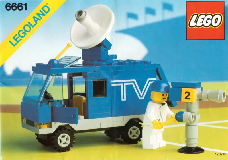 LEGO 6661 Mobile TV Studio