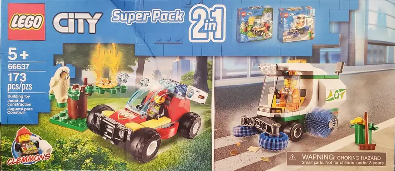 LEGO 66637 City Co Pack 2