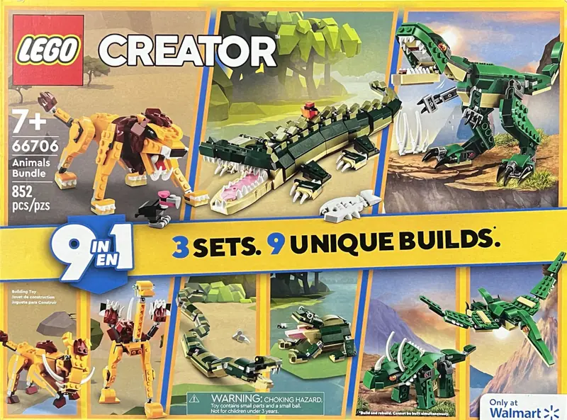 LEGO 66706 Pakiet zestawów ze zwierzętami